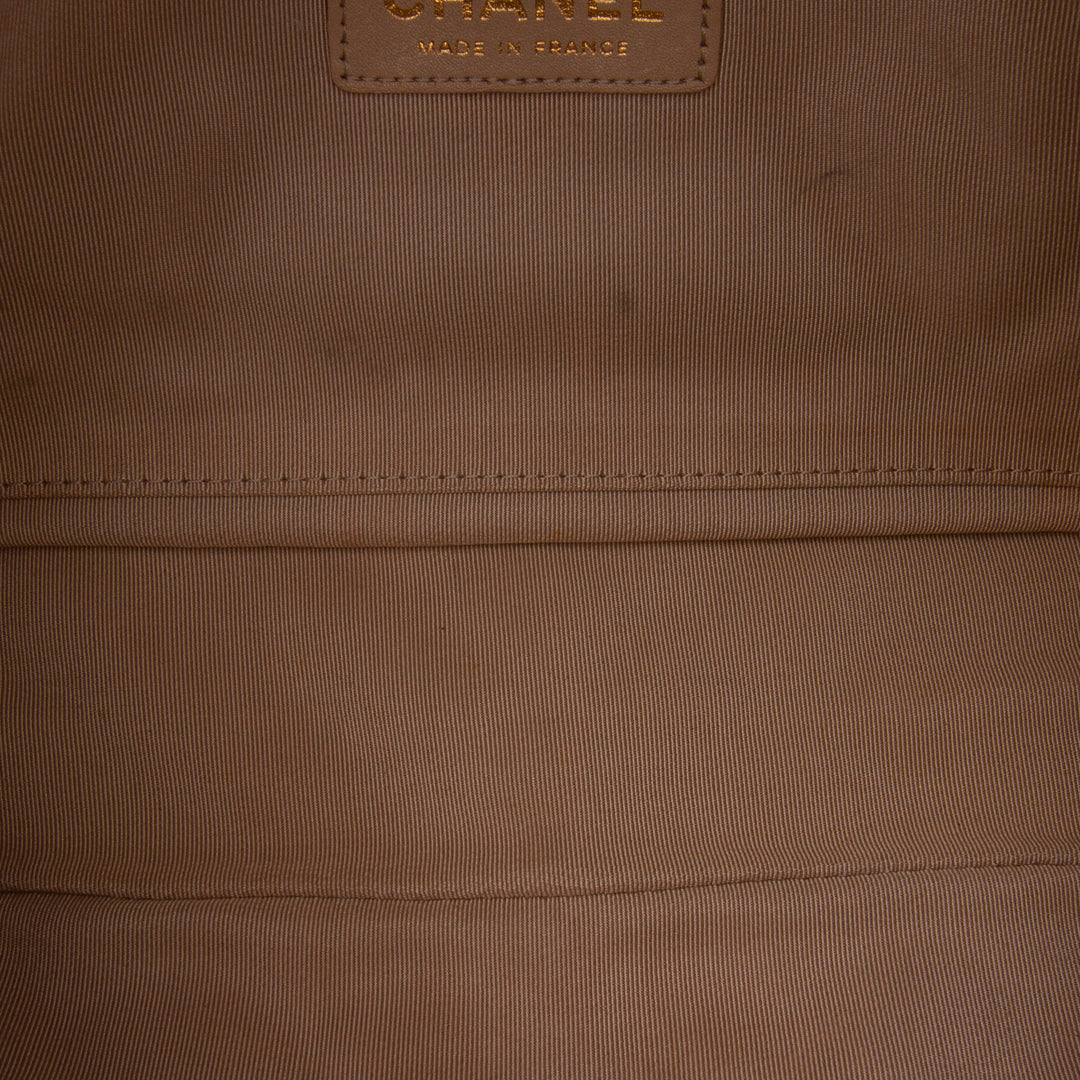 Chanel Medium Classic Tweed Simple rabat Noir