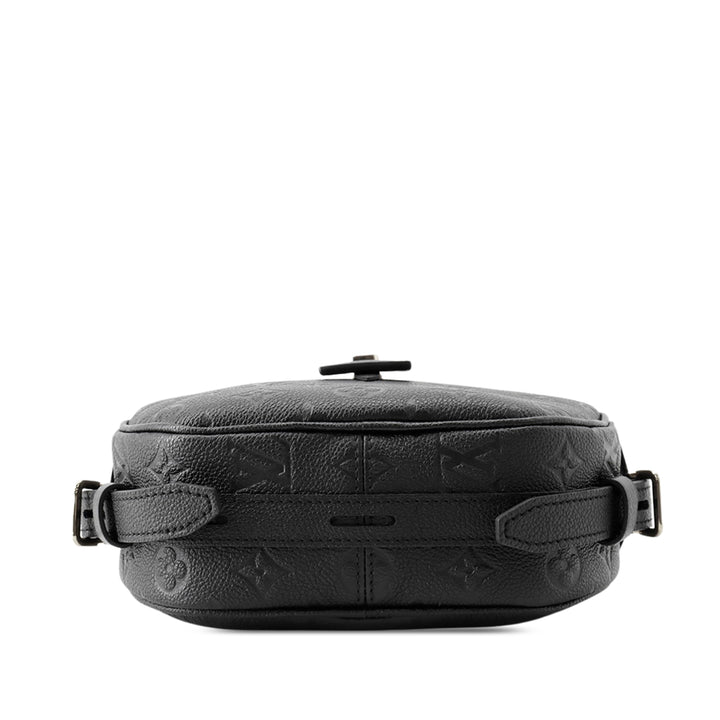 Boite Chapeaux Souple MM Monogram Empreinte Noir