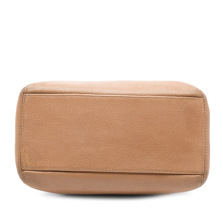 Chanel CC Cuir d’agneau Sac bandoulière