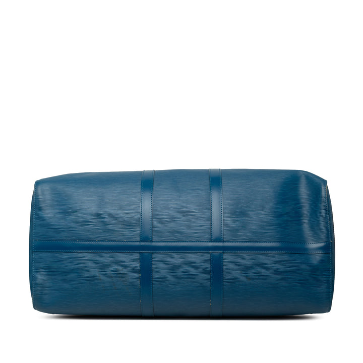 Keepall 55 Épi Bleu