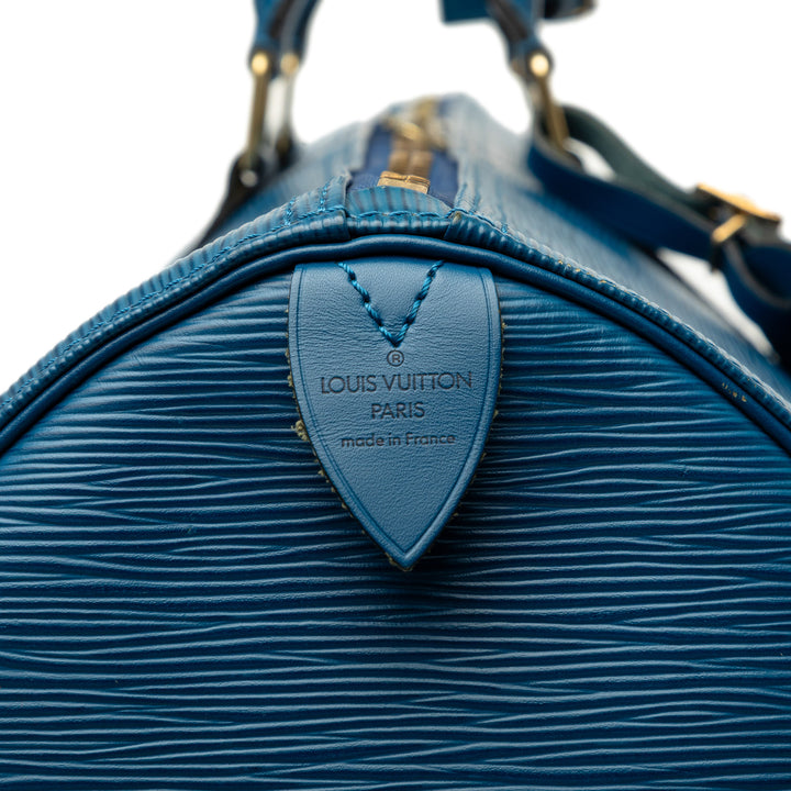 Keepall 55 Épi Bleu