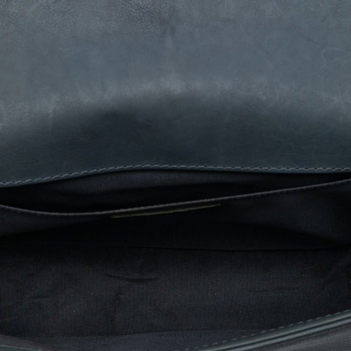 Chanel Paris Dallas Matelassé Cowboy Boy à rabat Moyen Cuir de veau