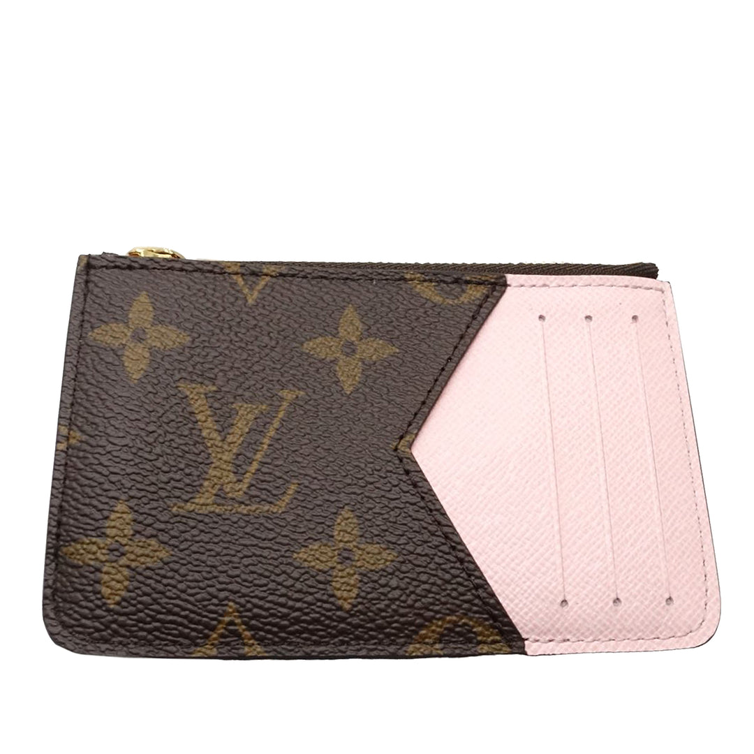 Romy Porte-cartes Monogram Marron