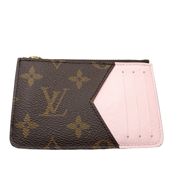 Romy Porte-cartes Monogram Marron