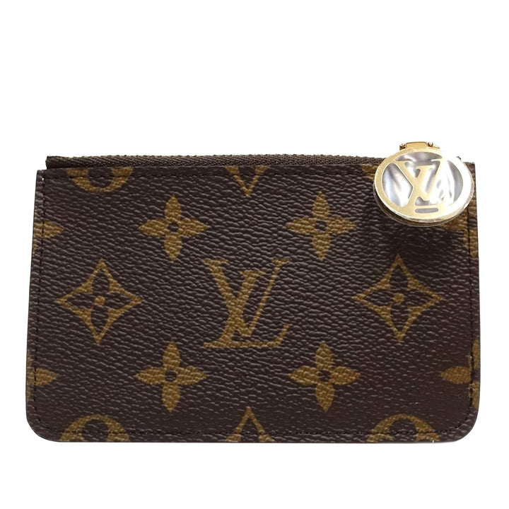 Romy Porte-cartes Monogram Marron