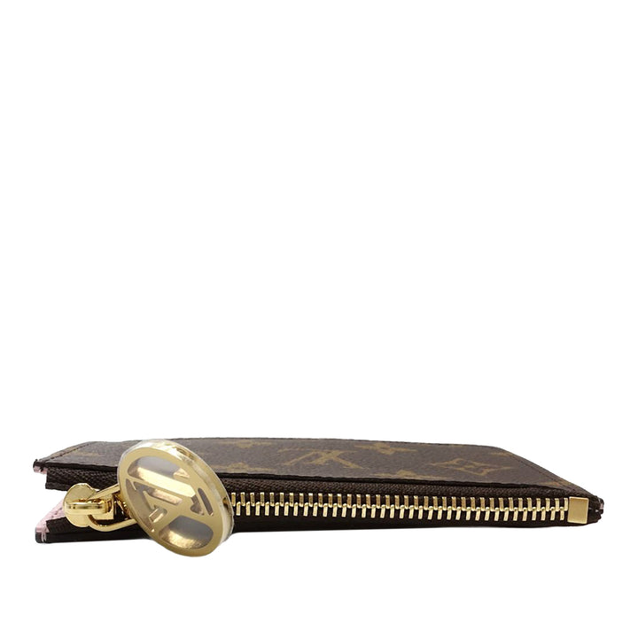 Romy Porte-cartes Monogram Marron