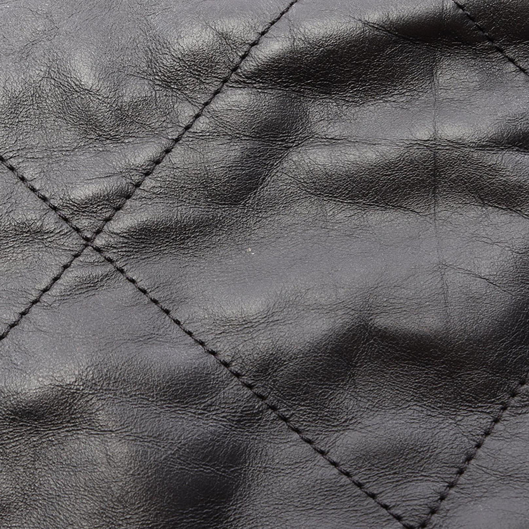 Chanel Sac porté épaule brillant 22 Hobo Grand Cuir de veau Noir – vue 6 – GABY PARIS
