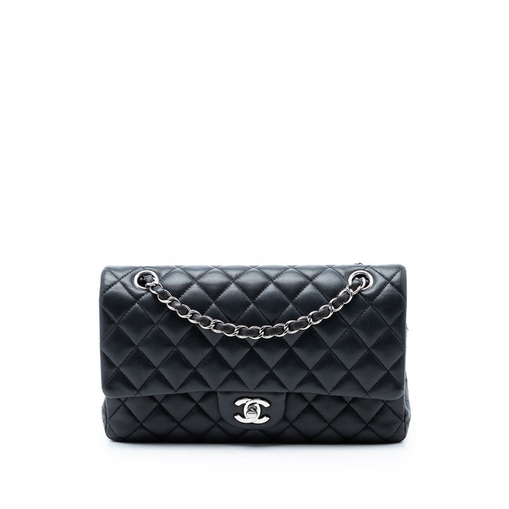Chanel Medium Classic Cuir d’agneau Double rabat