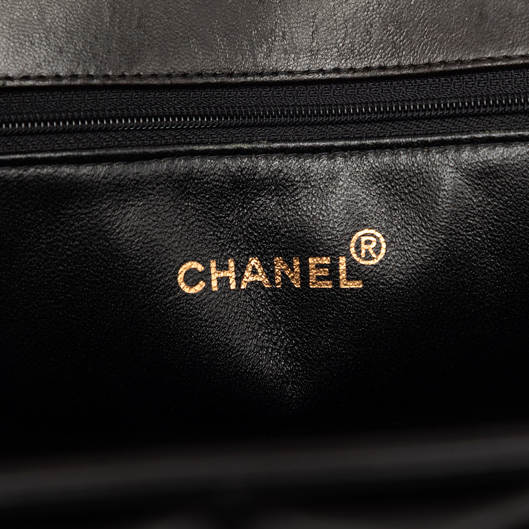 Chanel Grand CC Cuir verni Timeless Shopping Cabas