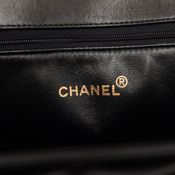 Chanel Grand CC Cuir verni Timeless Shopping Cabas