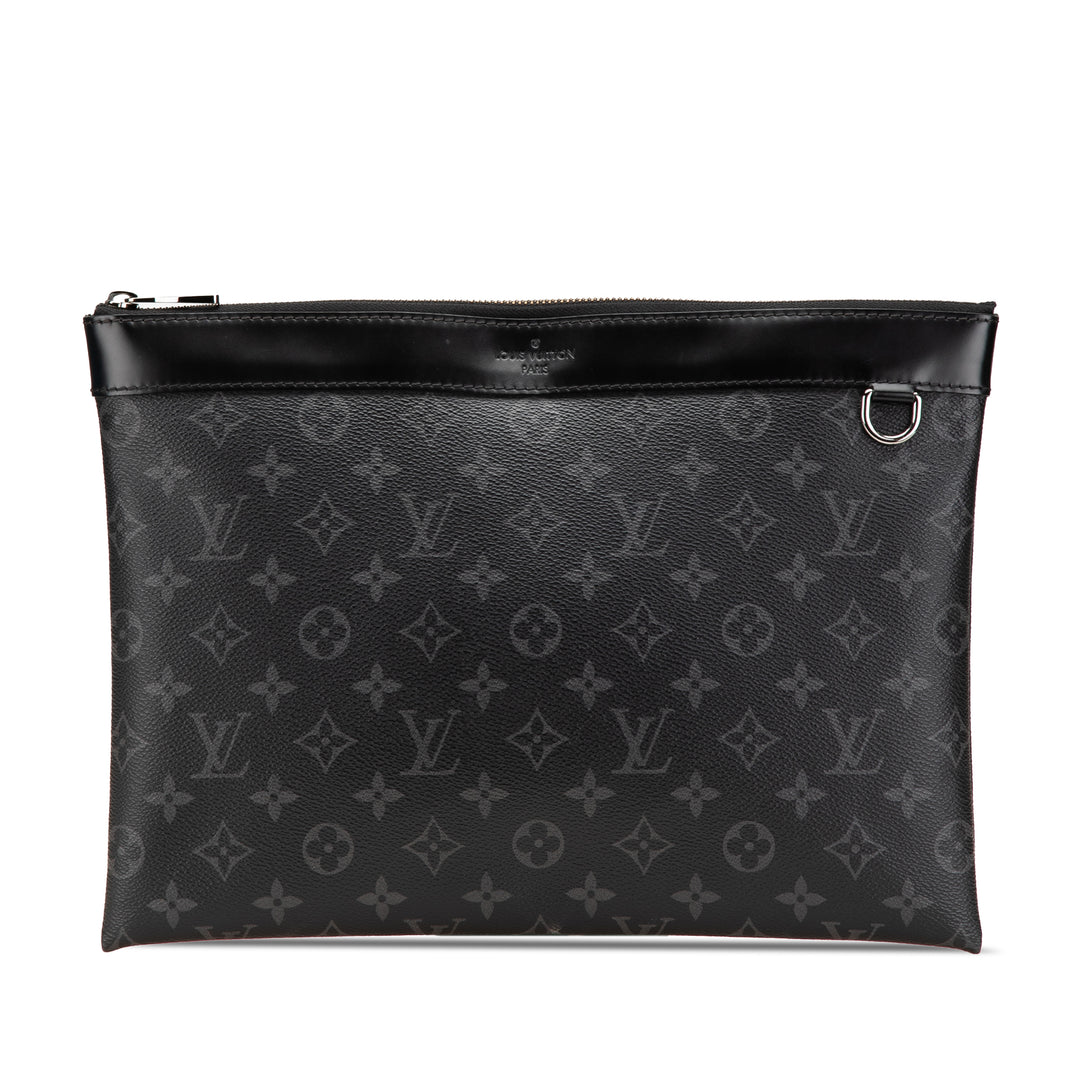 Monogram Eclipse Discovery Pochette GM Black - Gaby Paris