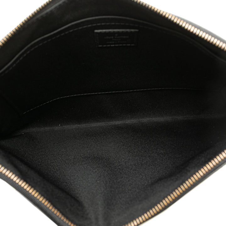 Monogram Eclipse Discovery Pochette GM Black - Gaby Paris