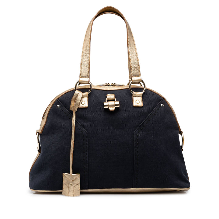 Saint Laurent Sac à main Muse Grand Bleu – vue principale – GABY PARIS