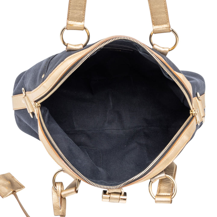 Saint Laurent Sac à main Muse Grand Bleu – vue 4 – GABY PARIS