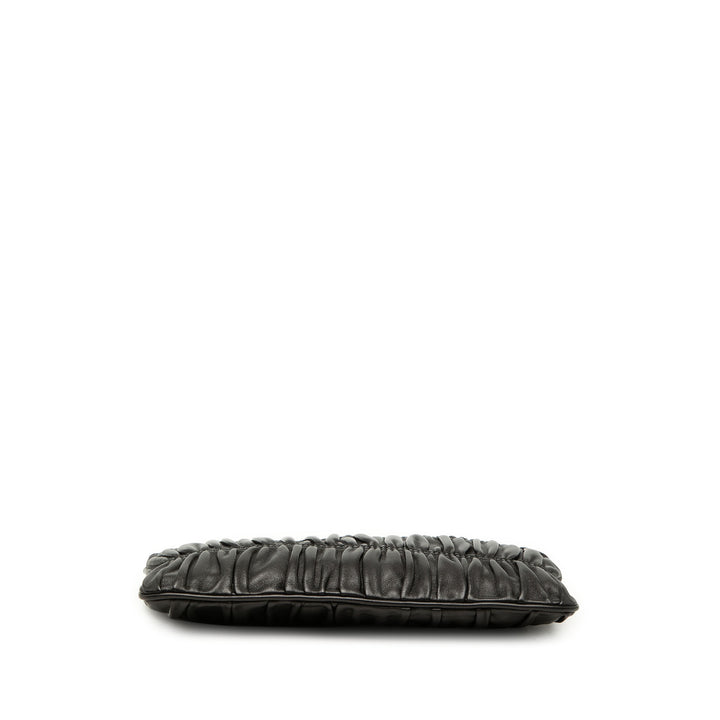 Prada Nappa Gaufre Wristlet Pochette