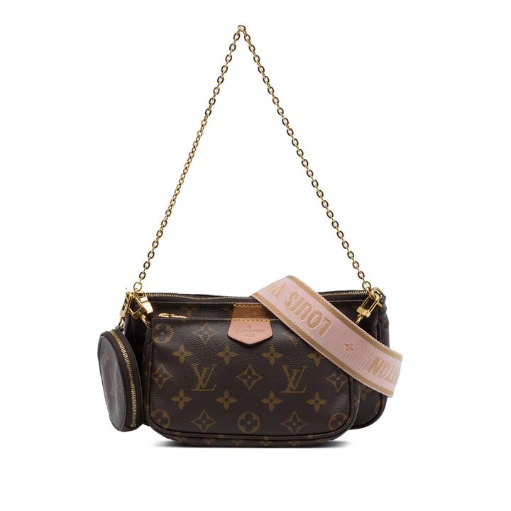 Multi Pochette Accessoires Monogram Marron