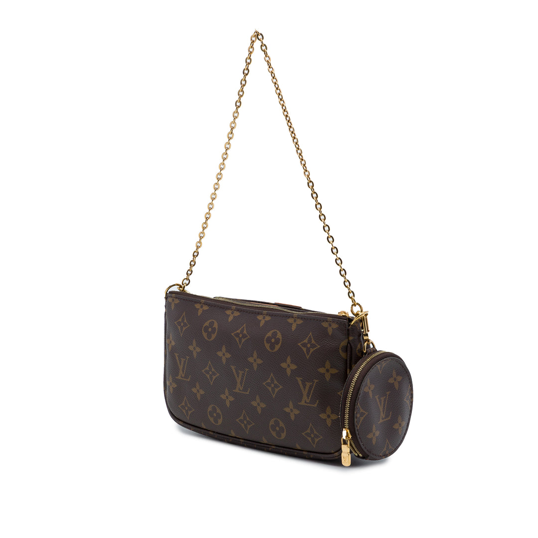 Multi Pochette Accessoires Monogram Marron