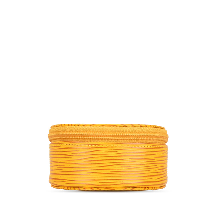 Epi Ecrin Bijoux Travel Jewelry Case Yellow - Gaby Paris