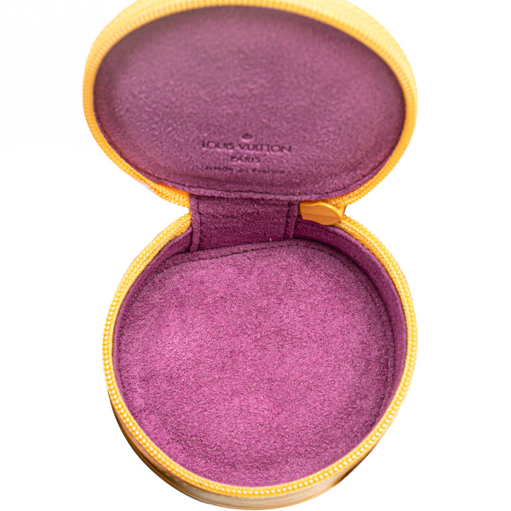 Epi Ecrin Bijoux Travel Jewelry Case Yellow - Gaby Paris
