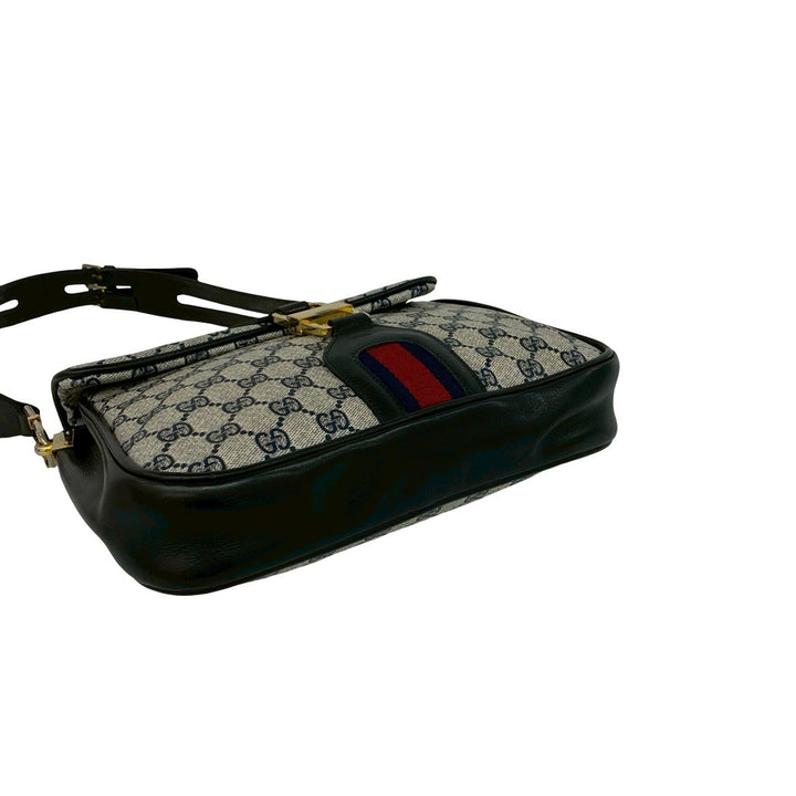 Gucci Sac bandoulière Web GG Supreme Gris – vue 7 – GABY PARIS