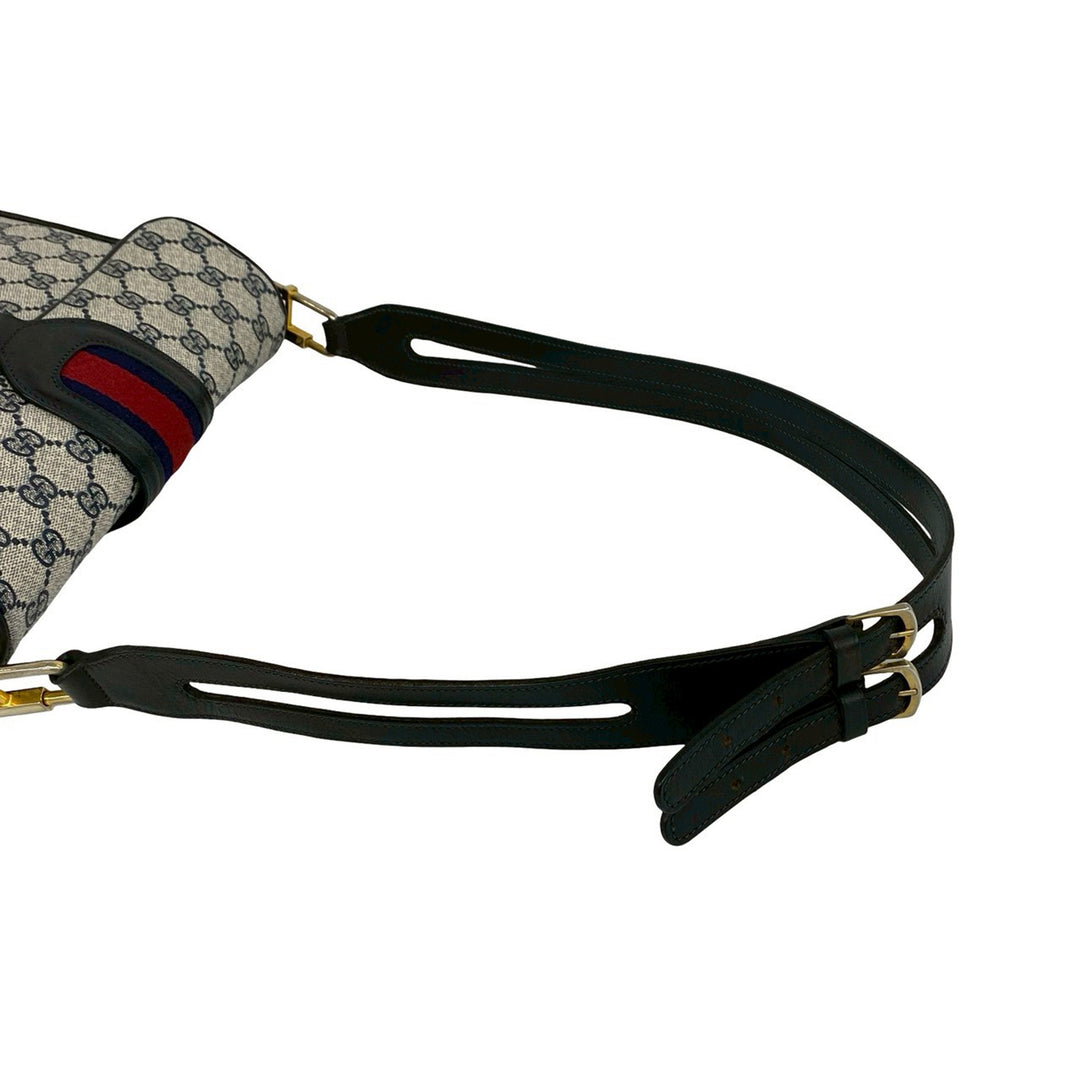 Gucci Sac bandoulière Web GG Supreme Gris – vue 9 – GABY PARIS