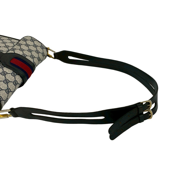 Gucci Sac bandoulière Web GG Supreme Gris – vue 9 – GABY PARIS