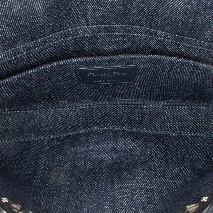 Dior Medium Jean Cannage Œillets Lady D Joy