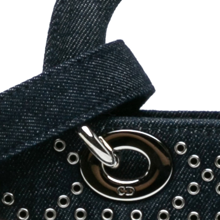 Dior Medium Jean Cannage Œillets Lady D Joy