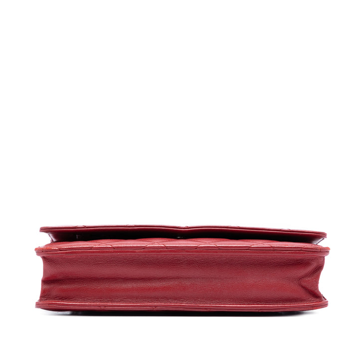 Chanel CC Matelassé Cuir d’agneau Wallet on Chain