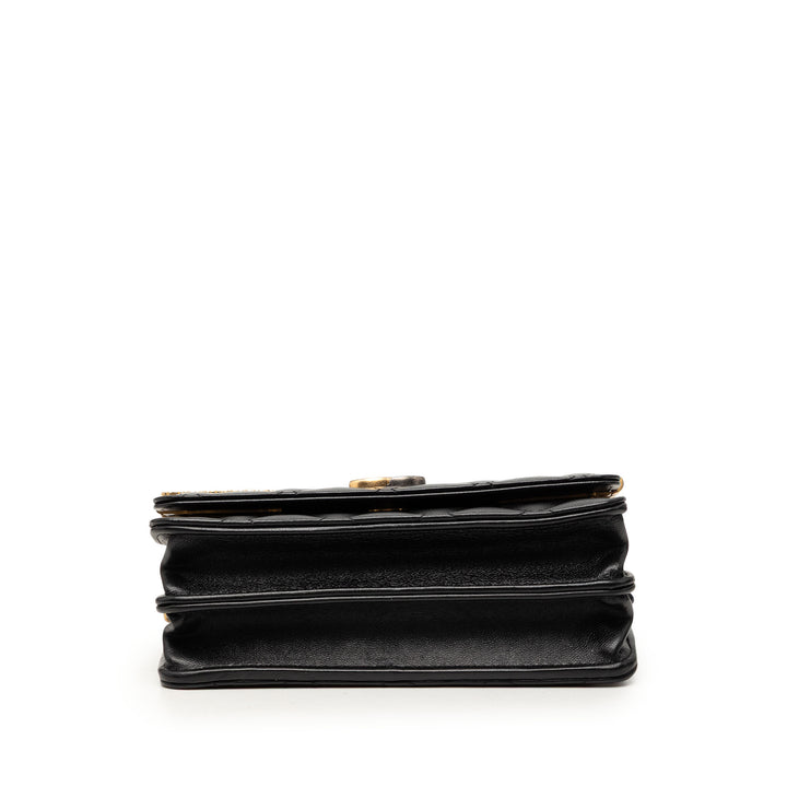 Chanel Mini CC Matelassé Cuir d’agneau Coco Clips Wallet on Chain