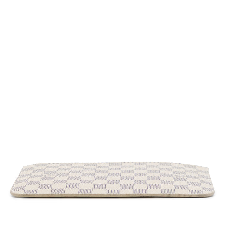 Louis Vuitton Neverfull Pochette MM Toile Damier Azur