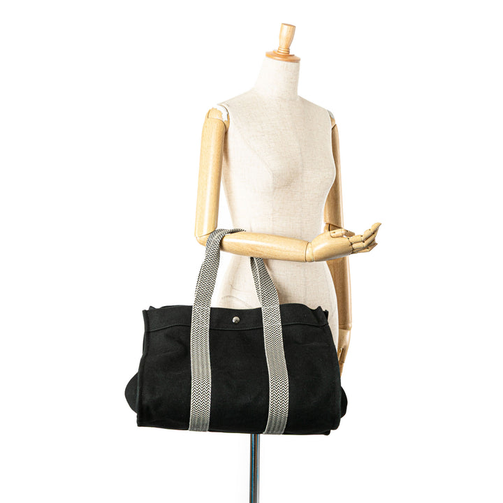 Toile Cannes MM Black - Gaby Paris