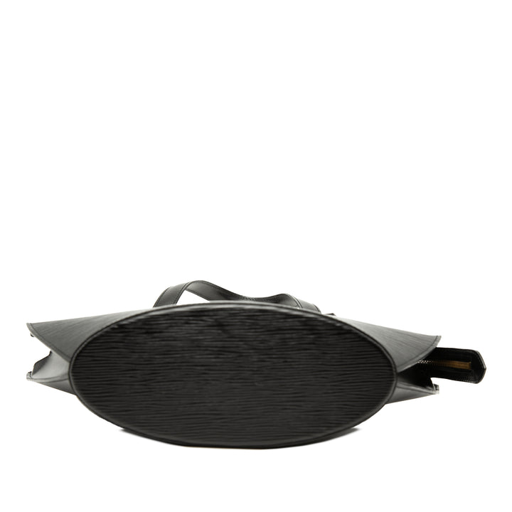 Saint Jacques Short PM Epi Leder schwarz