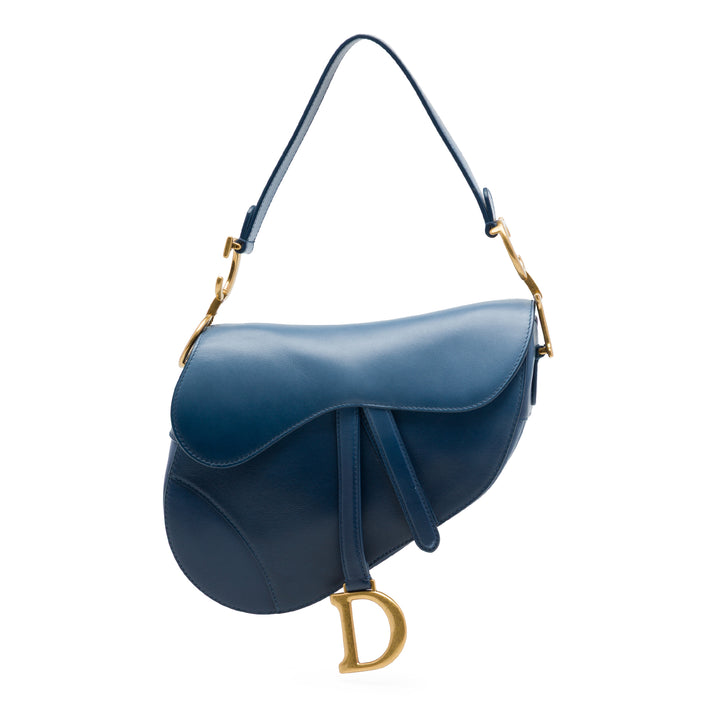 Gradient Saddle Sac Cuir de veau Bleu