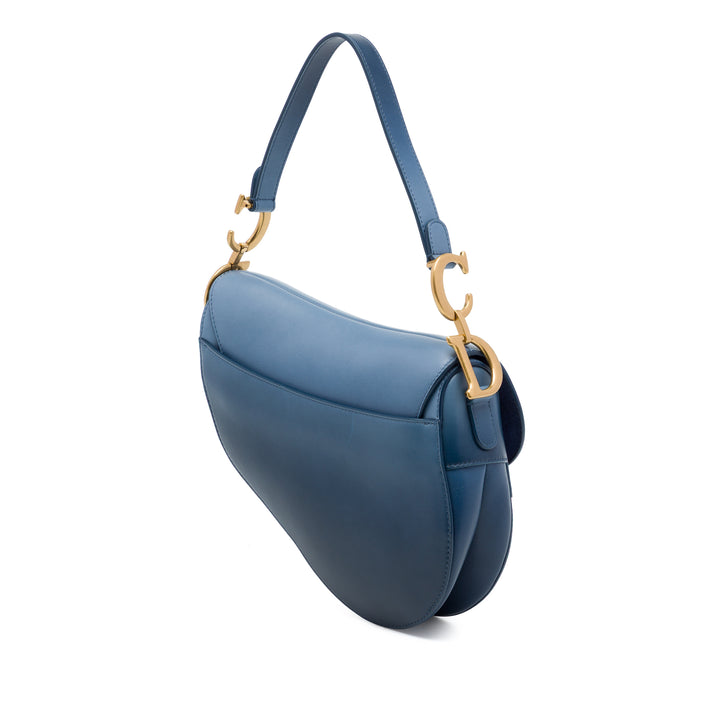 Gradient Saddle Sac Cuir de veau Bleu