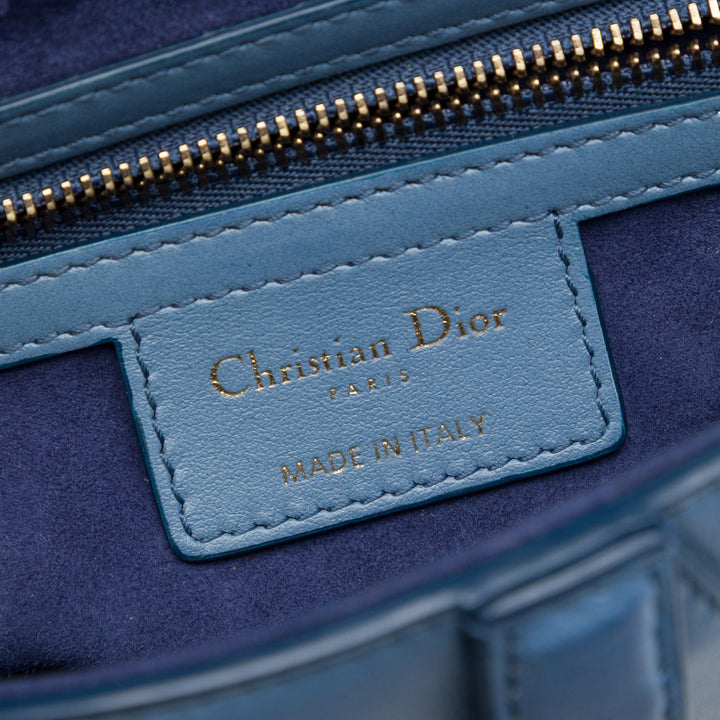 Gradient Saddle Sac Cuir de veau Bleu