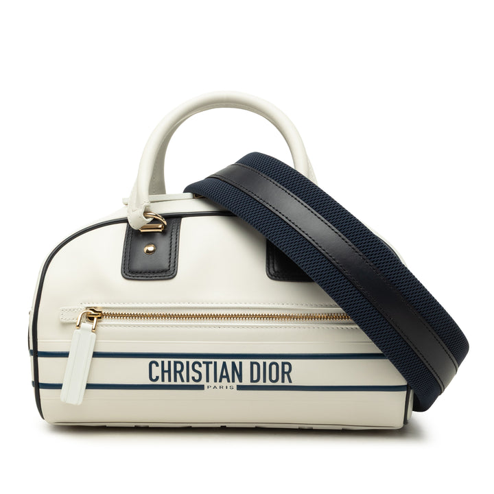 Dior Dior Vibe Zippé Sac bowling Petit Blanc – vue principale – GABY PARIS