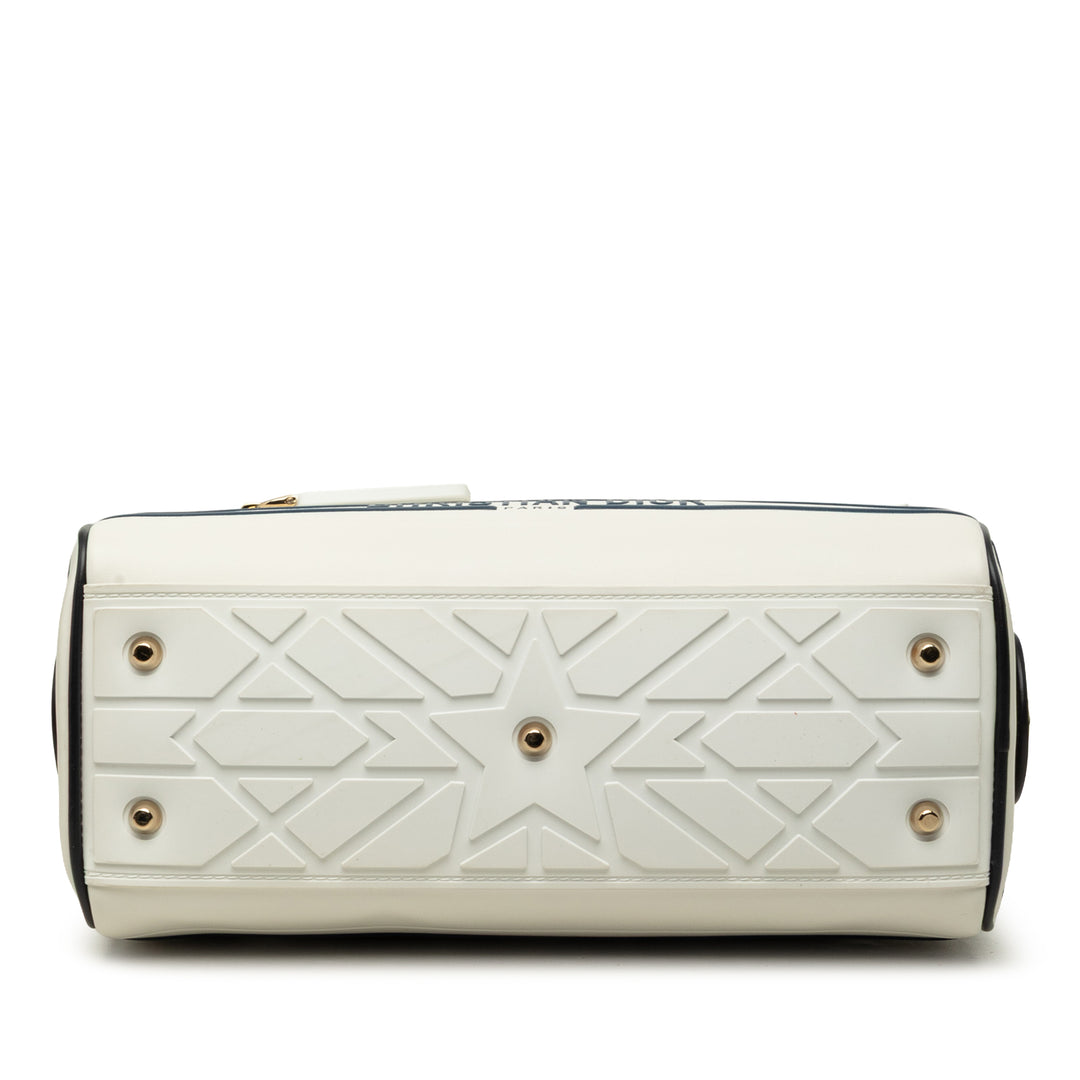 Dior Dior Vibe Zippé Sac bowling Petit Blanc – vue 3 – GABY PARIS