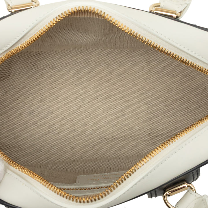 Dior Dior Vibe Zippé Sac bowling Petit Blanc – vue 4 – GABY PARIS