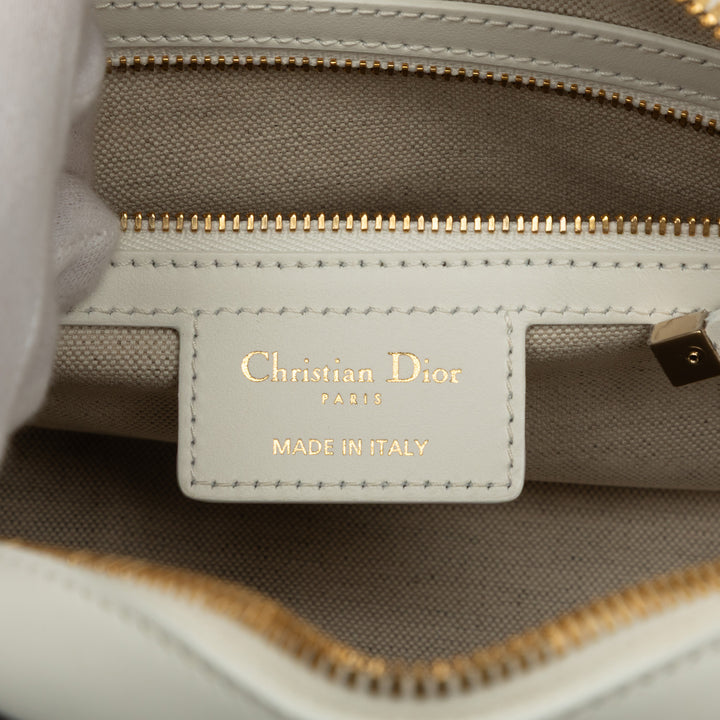 Dior Dior Vibe Zippé Sac bowling Petit Blanc – vue 5 – GABY PARIS