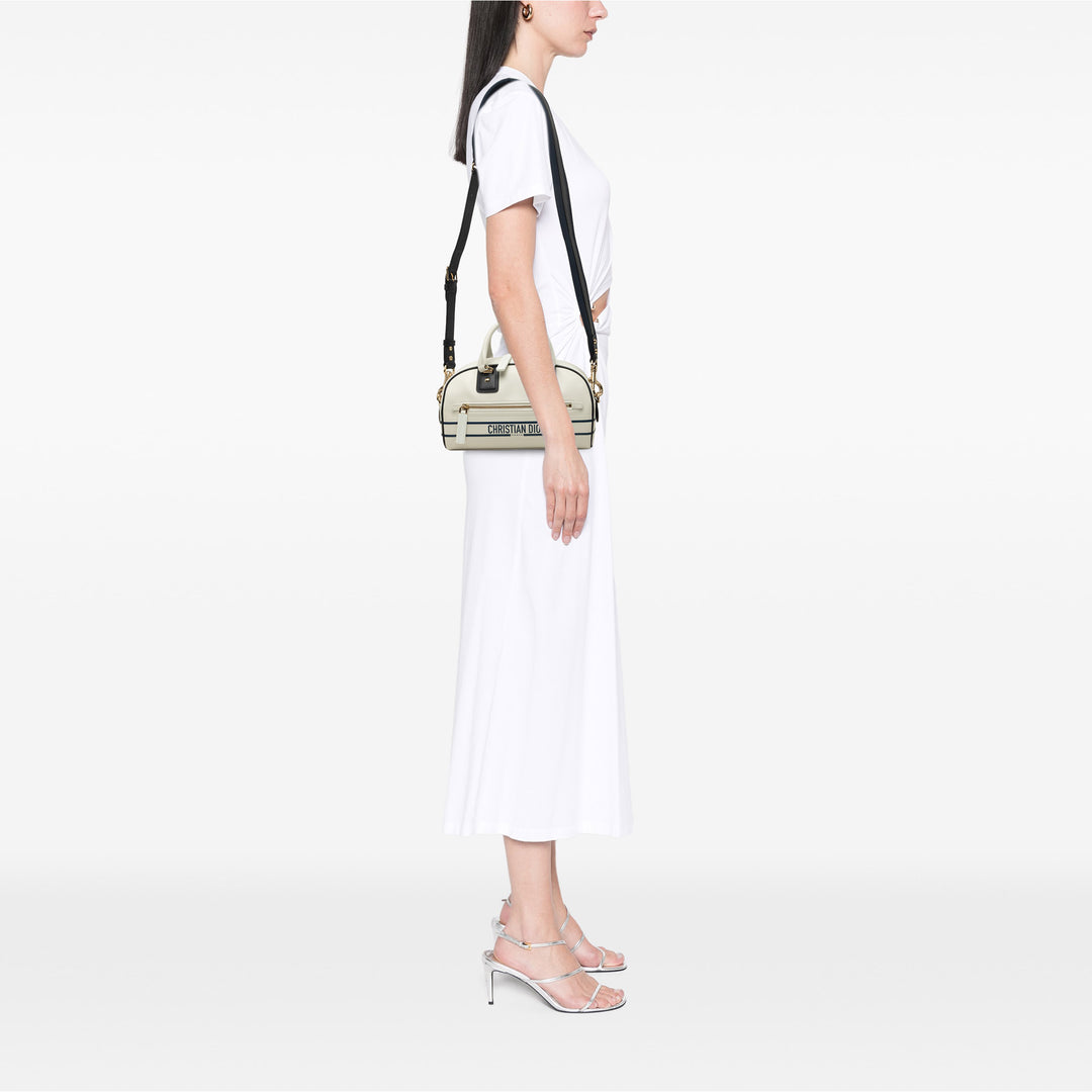 Dior Dior Vibe Zippé Sac bowling Petit Blanc – vue 6 – GABY PARIS