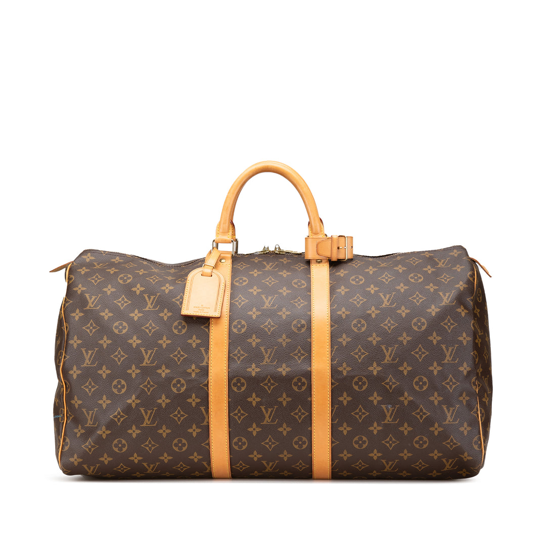 Monogram Keepall 55 Brown - Gaby Paris