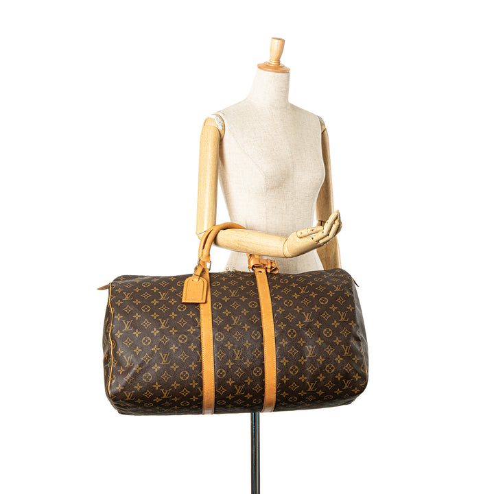 Monogram Keepall 55 Brown - Gaby Paris