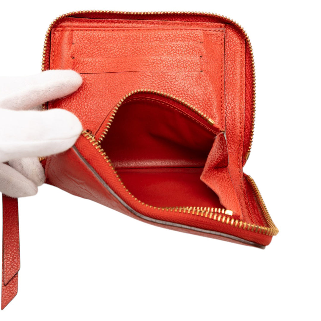 Louis Vuitton Monogram Empreinte Secret Compact Portefeuille