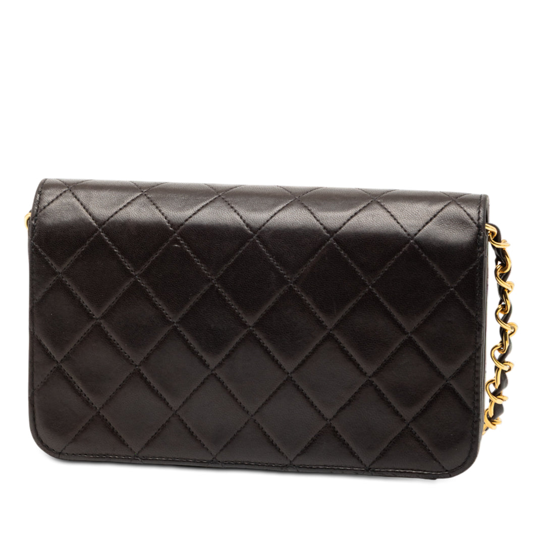 Chanel CC Matelassé Cuir d’agneau Full Simple rabat