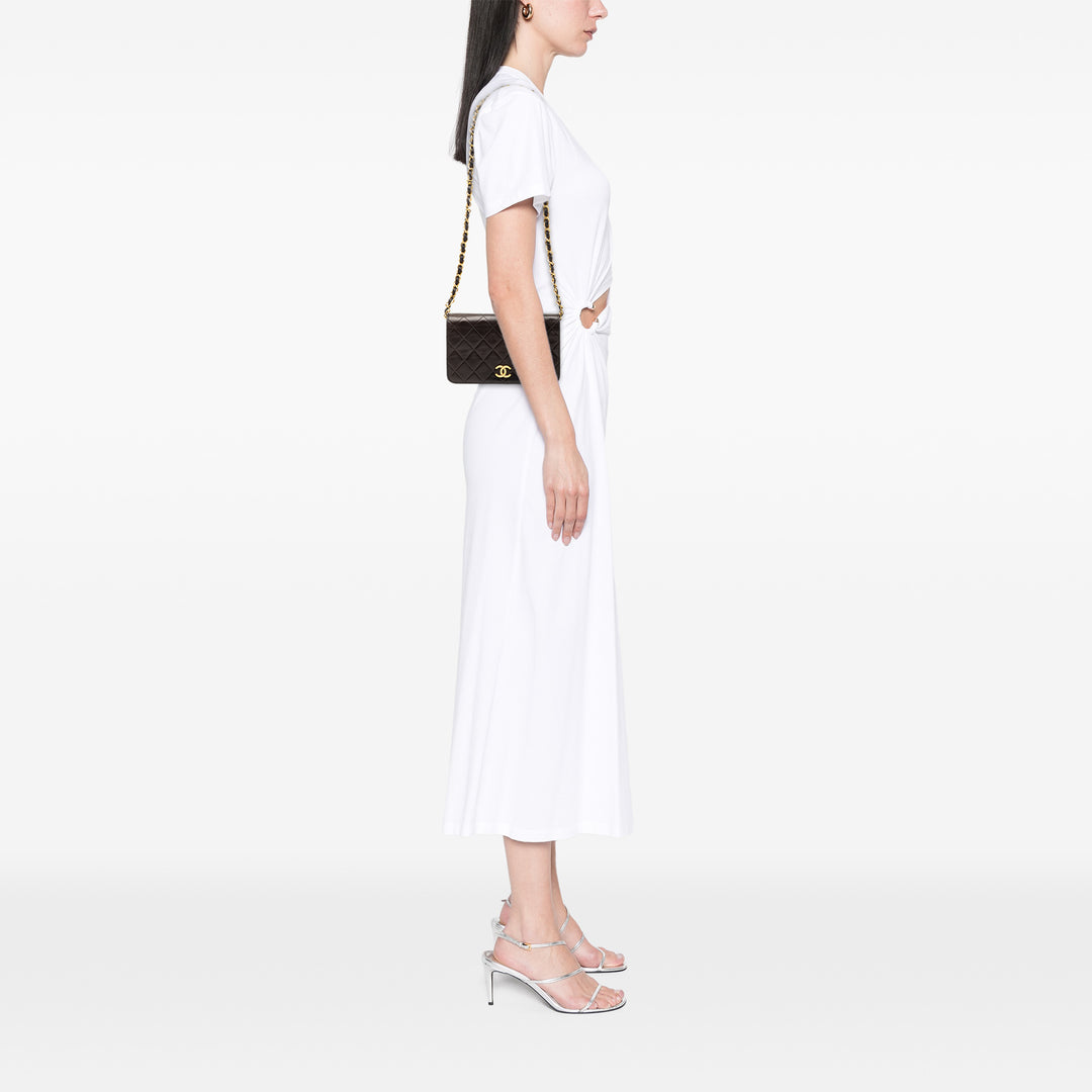 Chanel CC Matelassé Cuir d’agneau Full Simple rabat