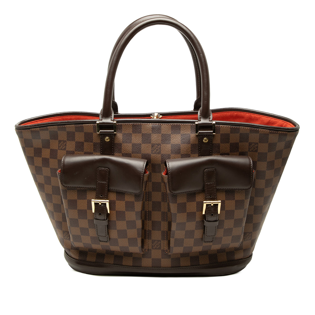 Manosque GM Damier Ébène Marron