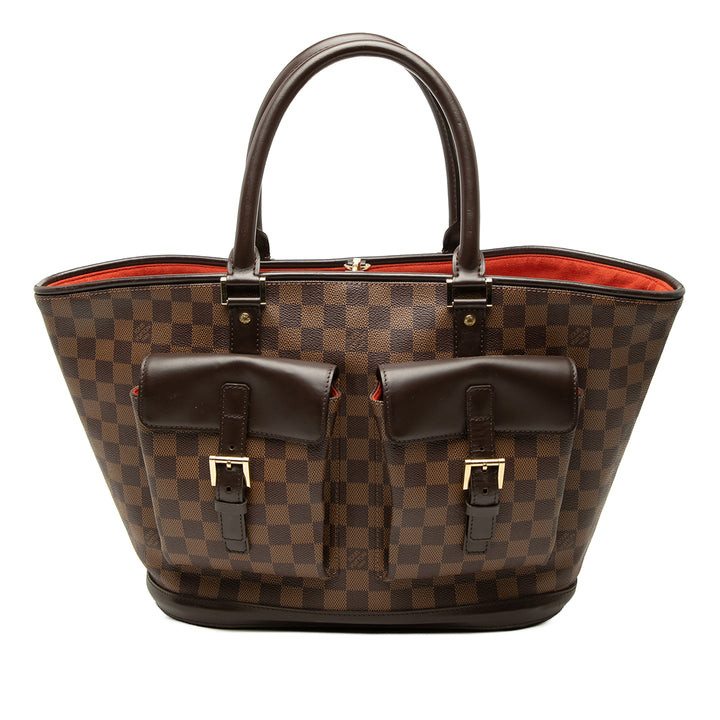 Manosque GM Damier Ébène Marron