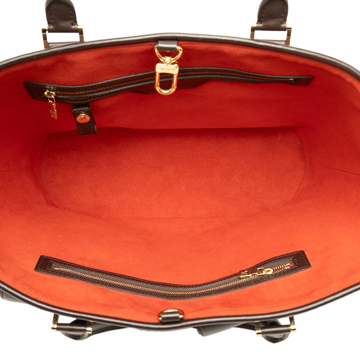 Manosque GM Damier Ébène Marron