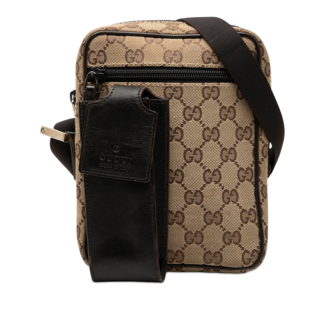 Gucci GG Toile Sac porté croisé